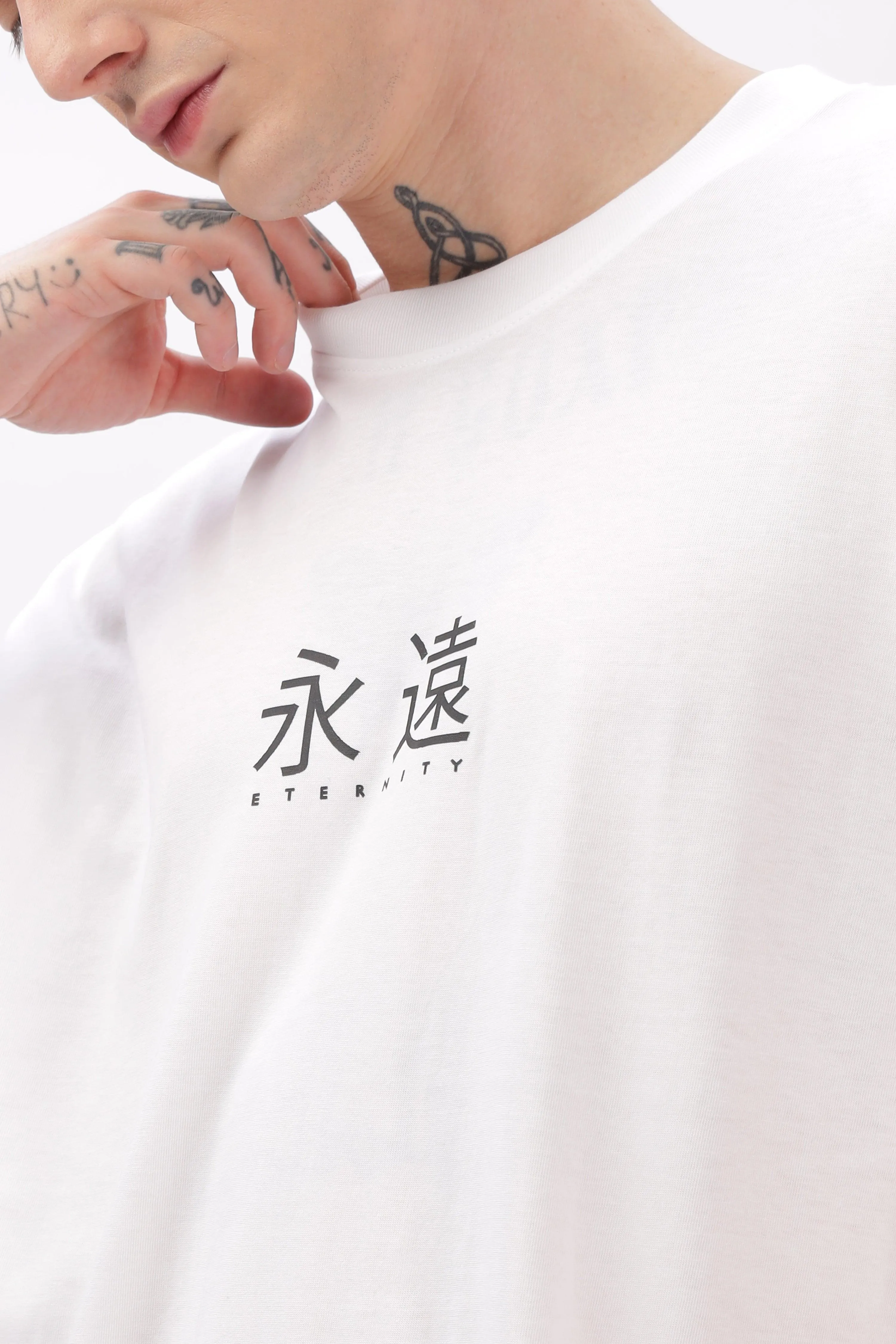 Eternity White Oversized T-shirt
