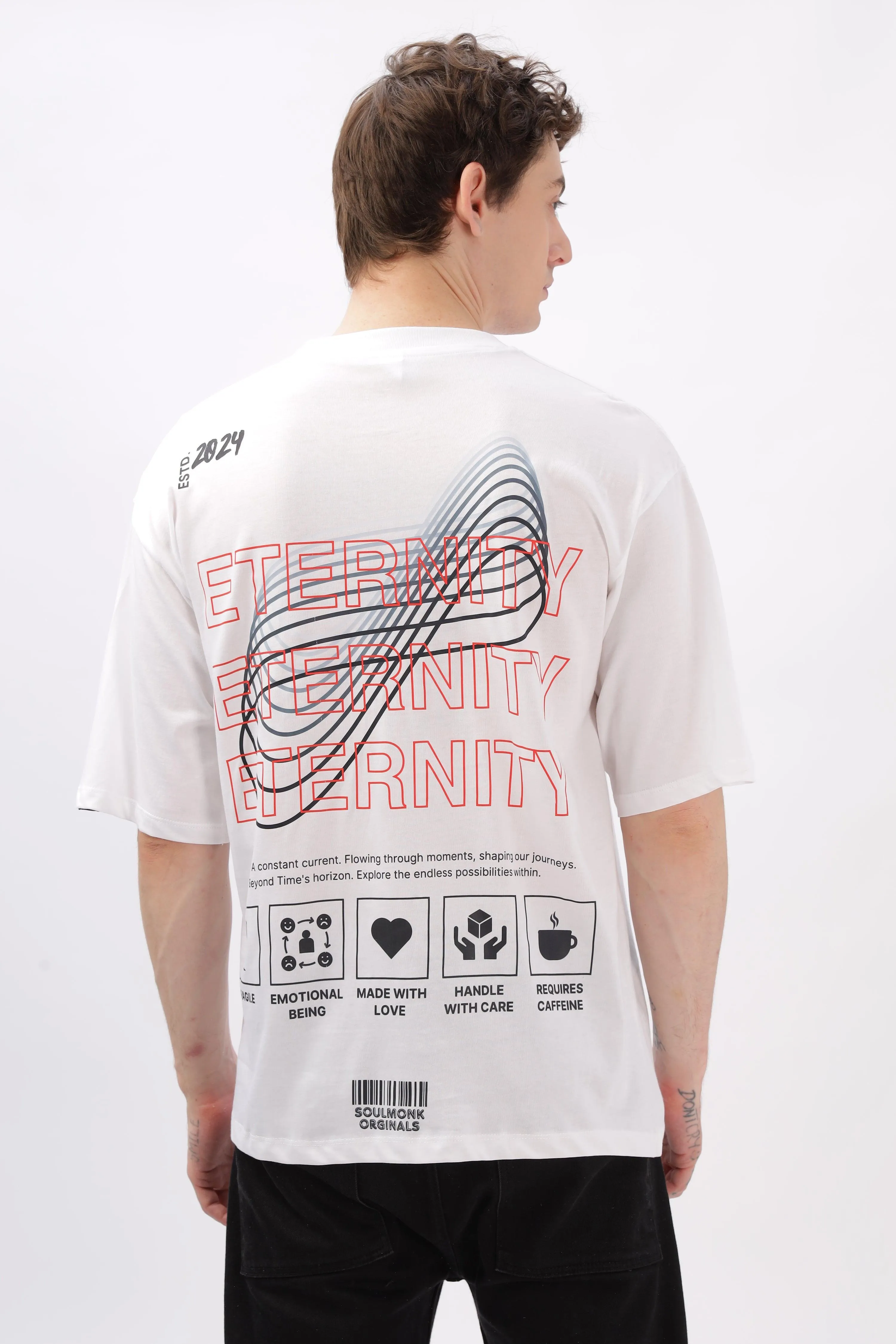 Eternity White Oversized T-shirt