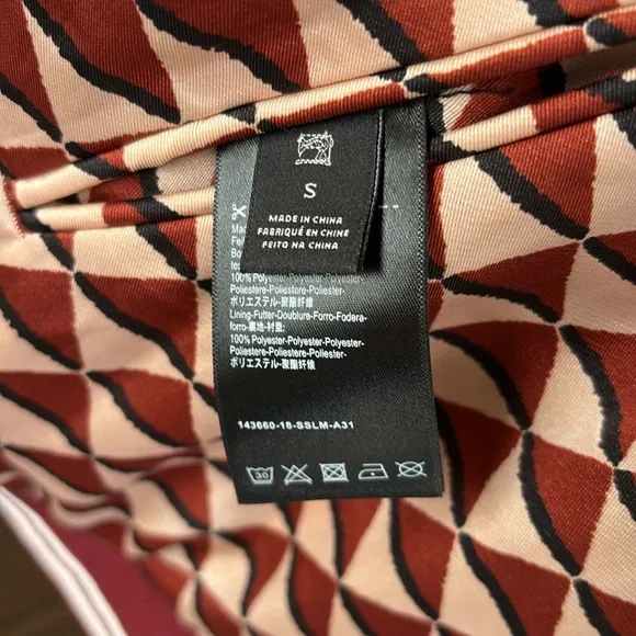 EUC Scotch &amp; Soda Reversible Satin Bomber Jacket Top Size Small