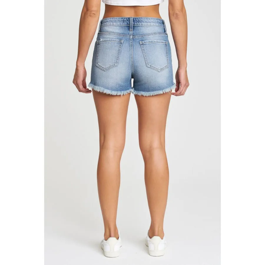 Eunina High Rise Cut Off Lulu Short - Basket Case