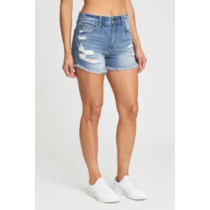Eunina High Rise Cut Off Lulu Short - Basket Case