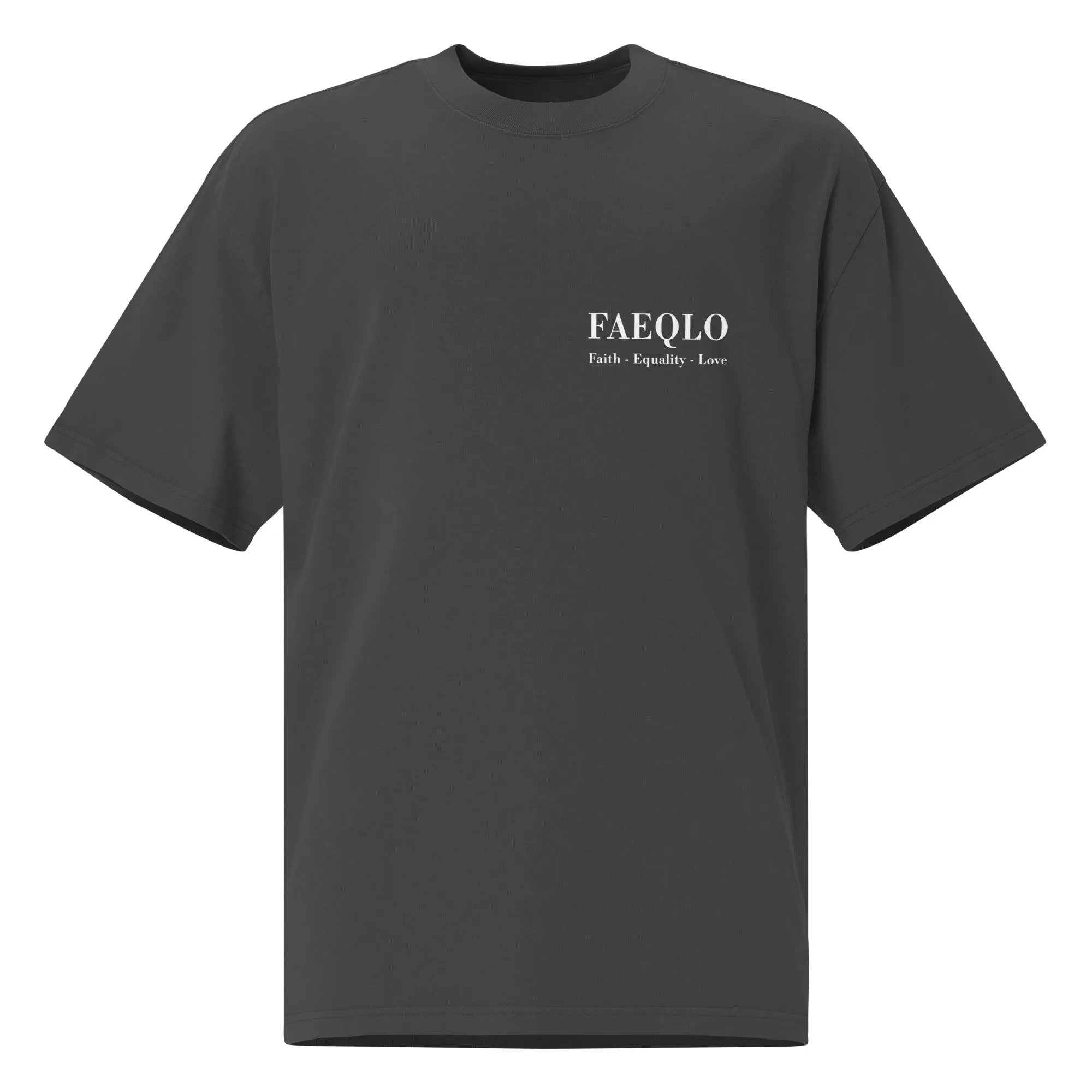 Faeqlo Oversized Faded T-shirt