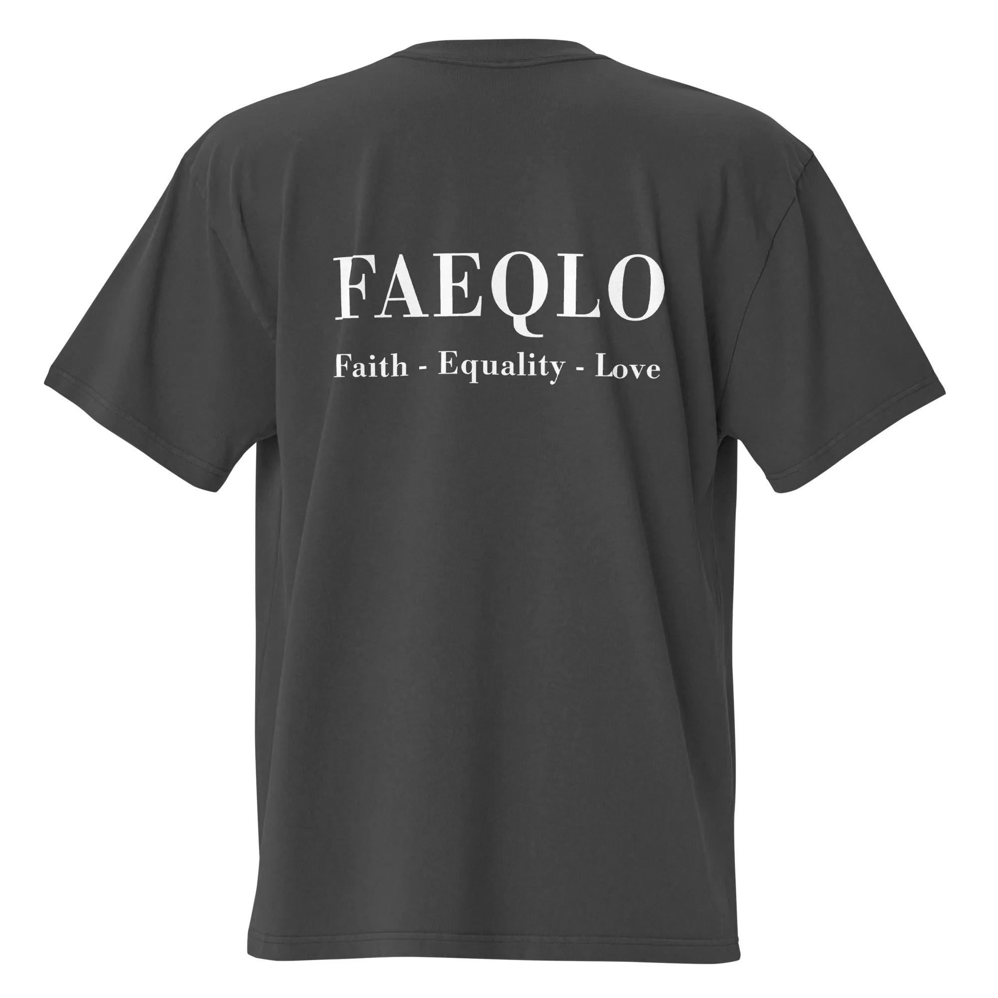 Faeqlo Oversized Faded T-shirt