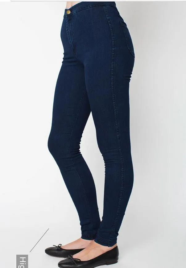 Fashion Skinny Jeans female Black Pencil Elastic Slim Jeans Woman Denim Women High Waist Jeans Femme Big Push Up Jeans For Women