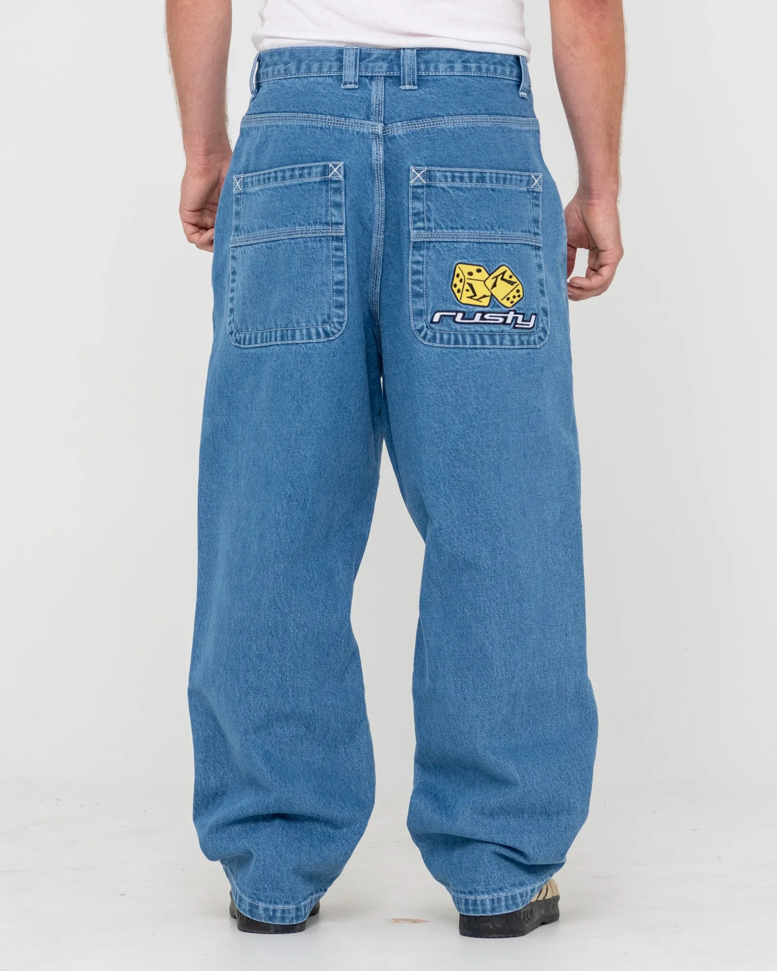 FLIP DADDY ALL IN JEAN - MIDDY BLUE