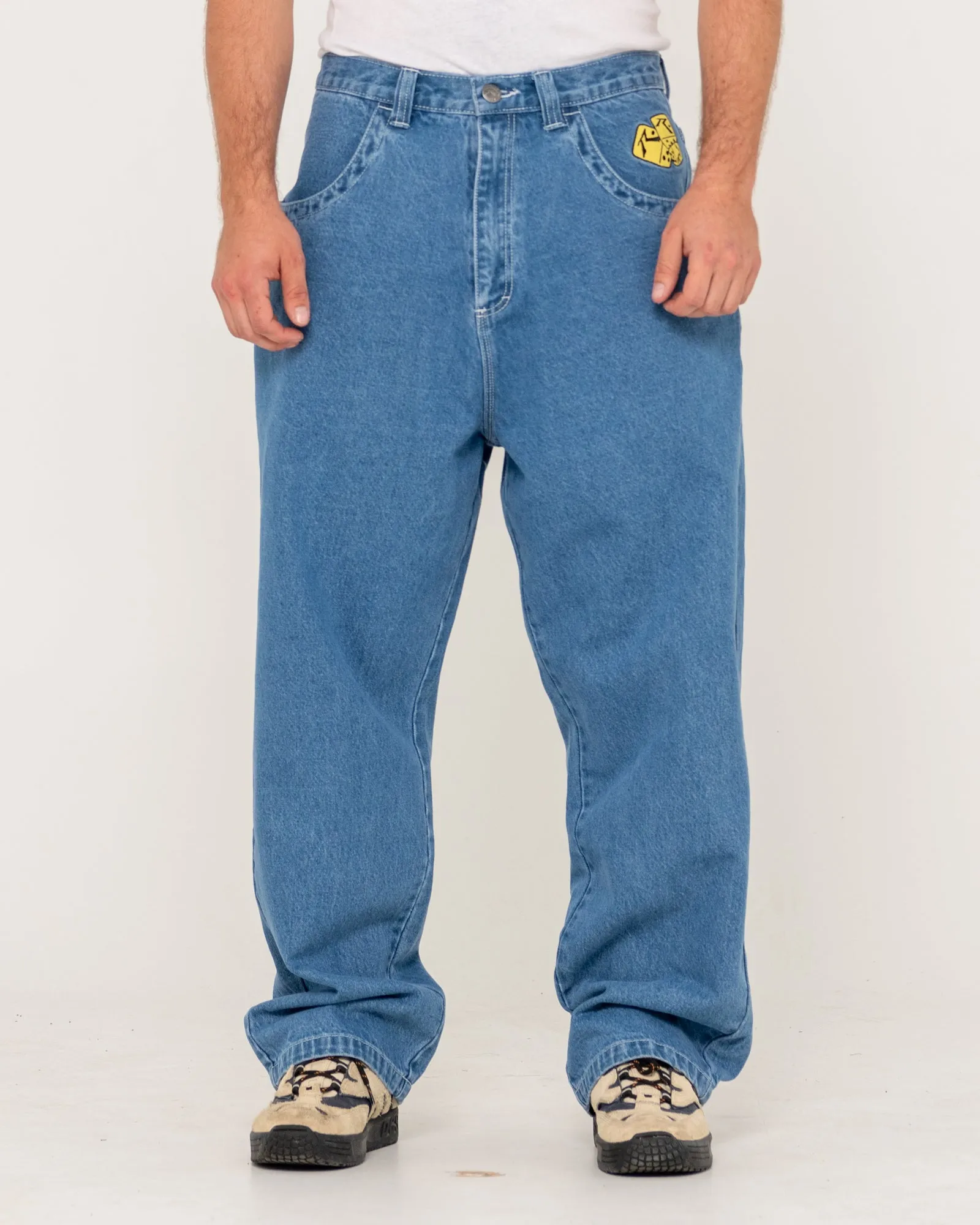FLIP DADDY ALL IN JEAN - MIDDY BLUE
