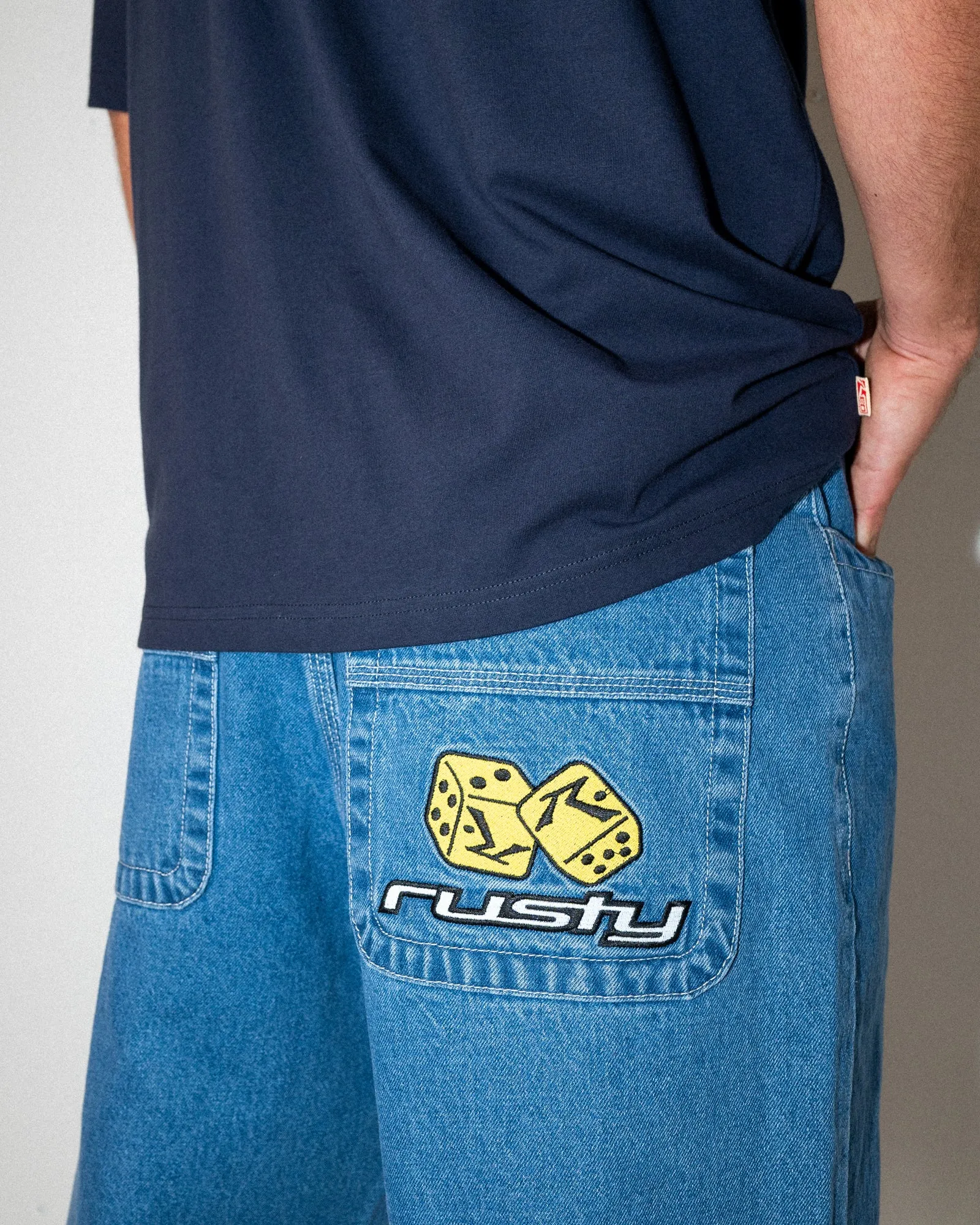 FLIP DADDY ALL IN JEAN - MIDDY BLUE