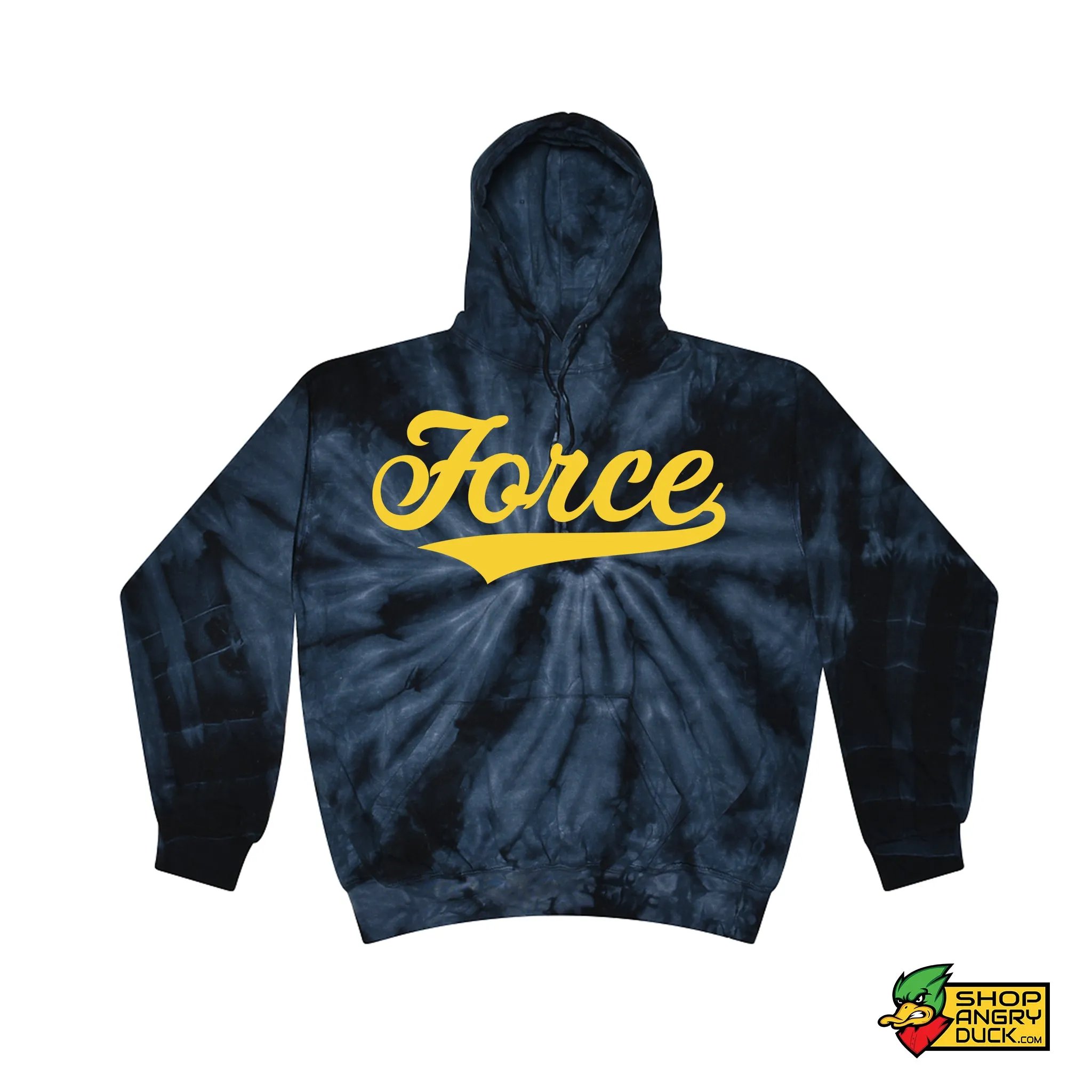 Force Script Logo Tie-Dye Hoodie