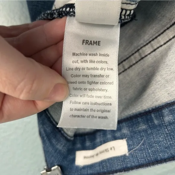 Frame Medium Wash Le Skinny De Jeanne Jeans Size 25