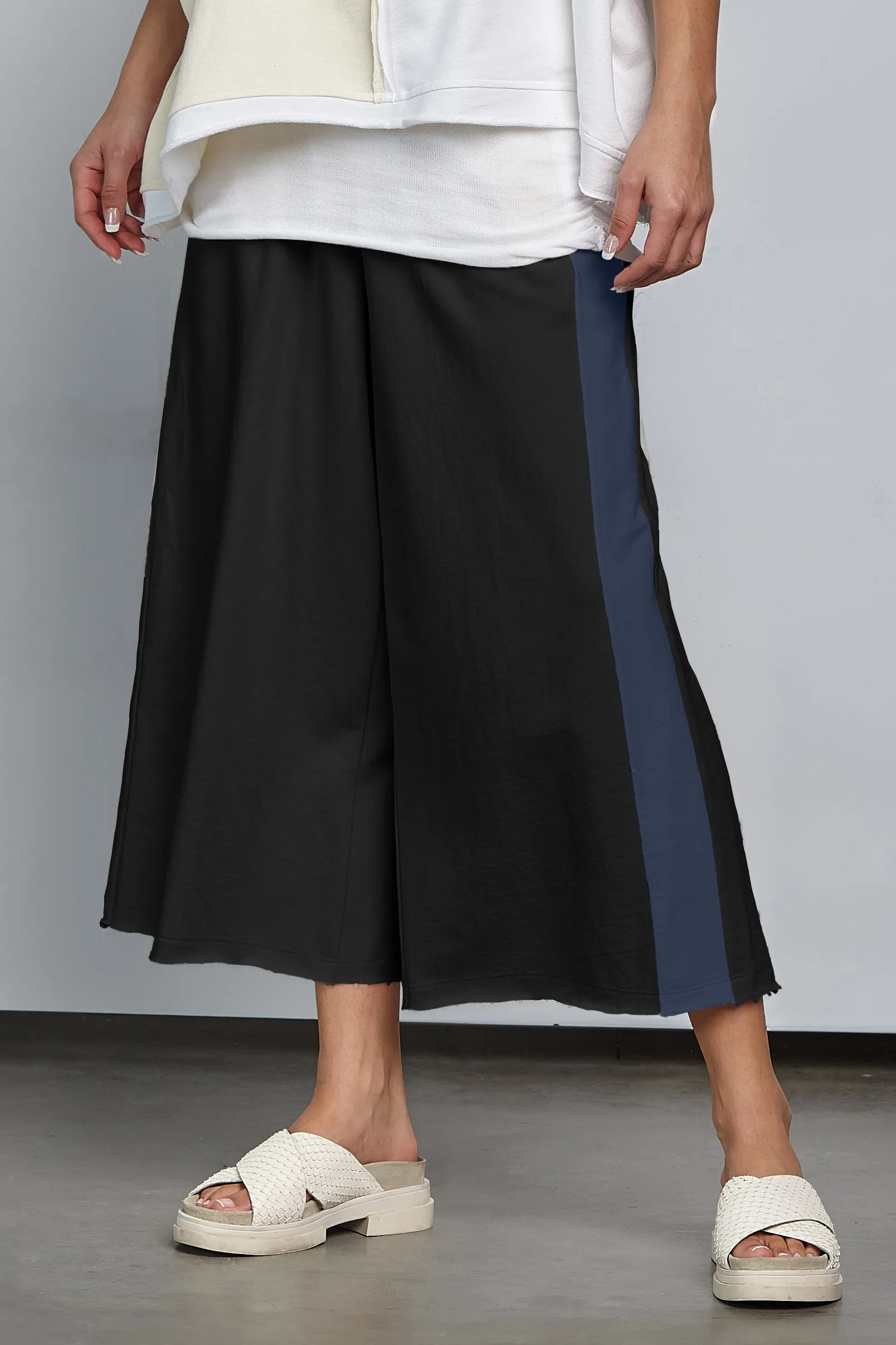 French Terry 2 Tone Baggy Pant