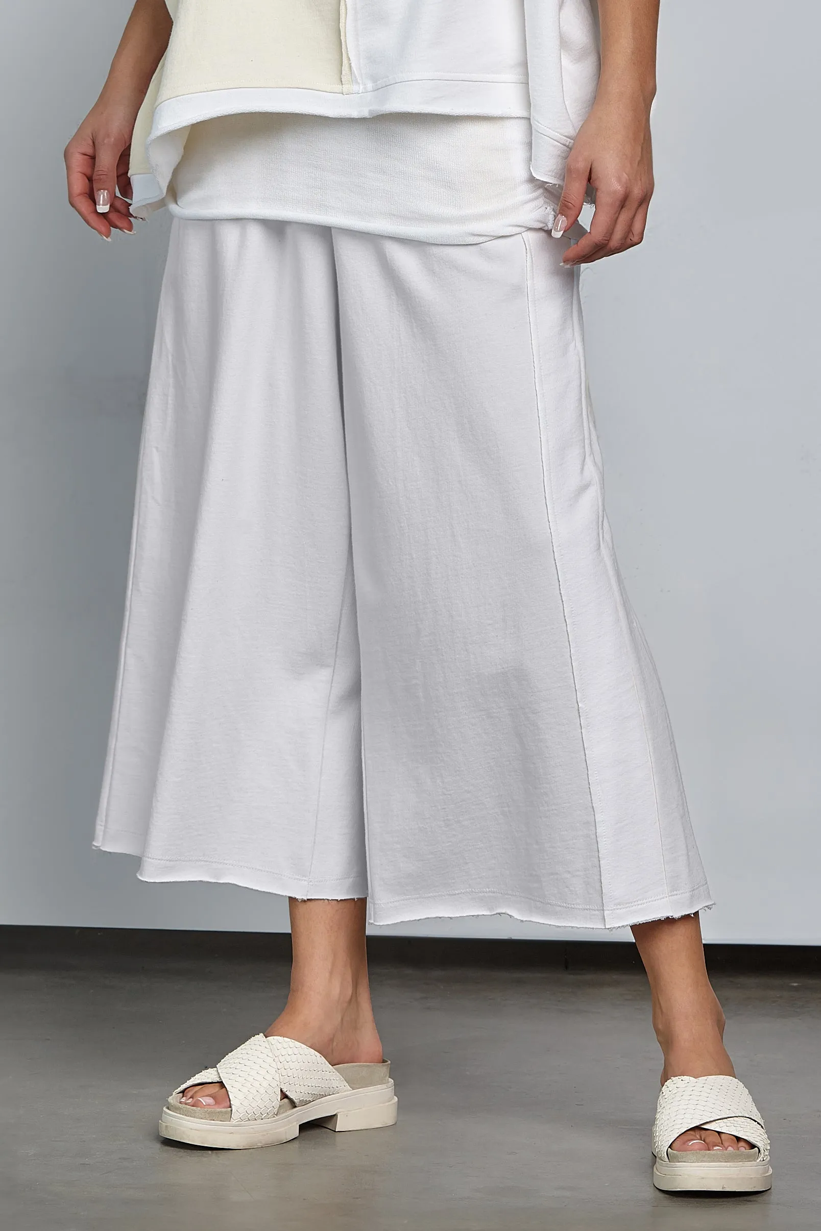 French Terry 2 Tone Baggy Pant