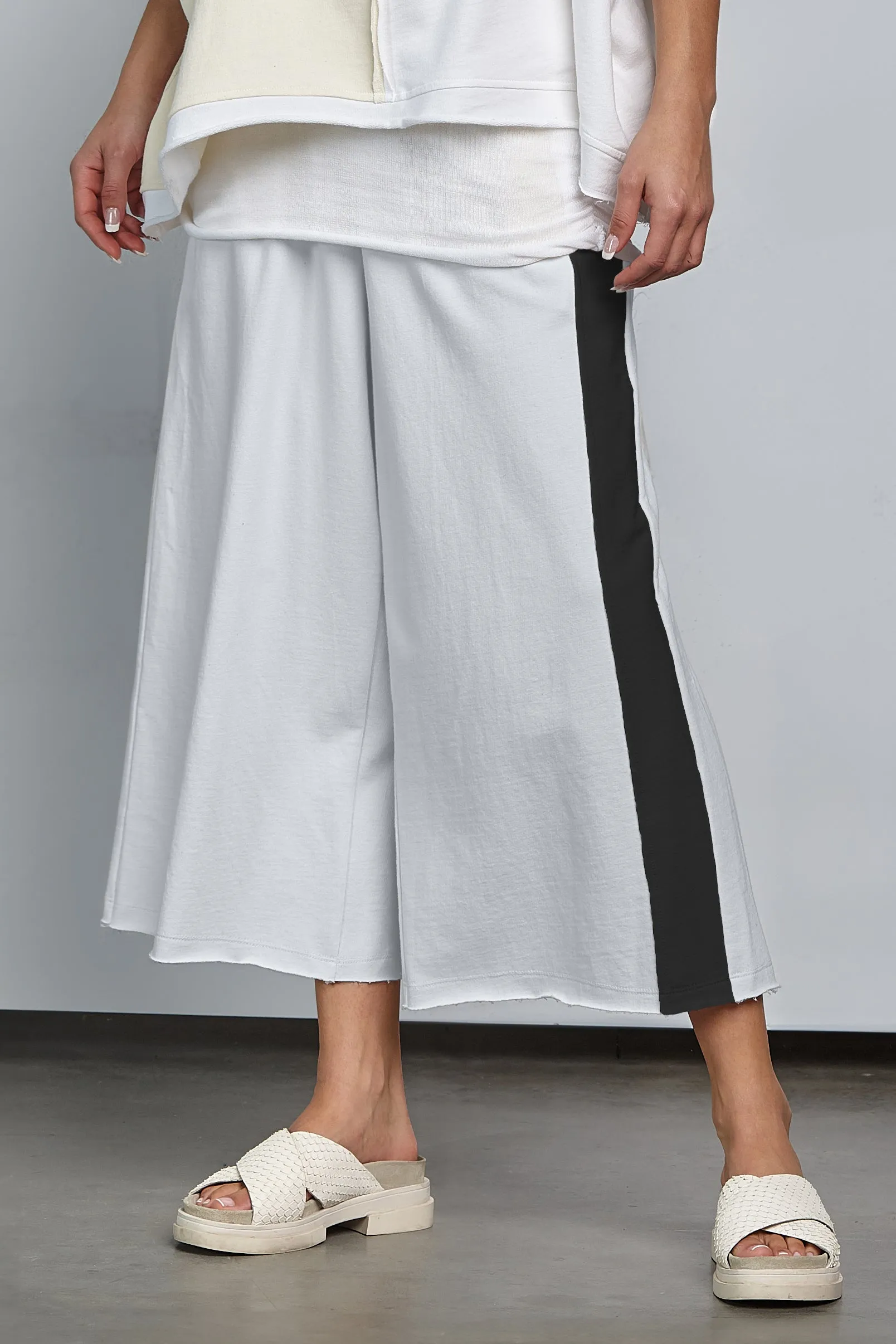 French Terry 2 Tone Baggy Pant