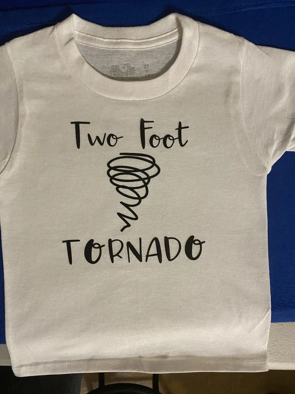 Funny Toddler Shirt Two Foot Tornado Personalized Kids Tee Onesie Custom Name Age Text Cute Graphic Shirt
