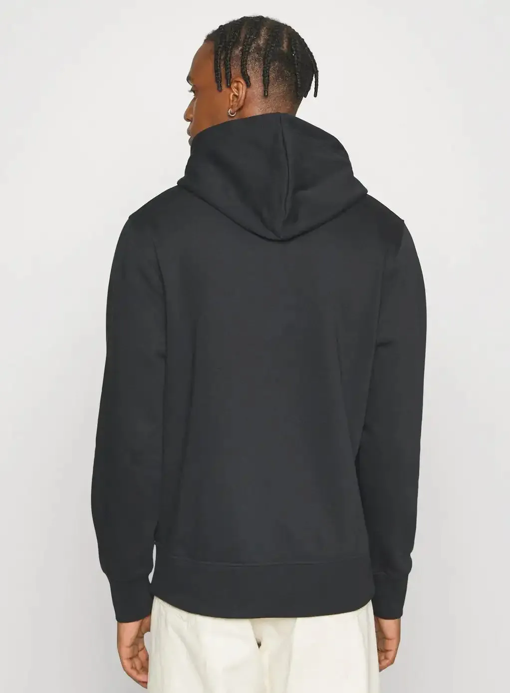 GANT Mens Printed Graphic Hoodie Black