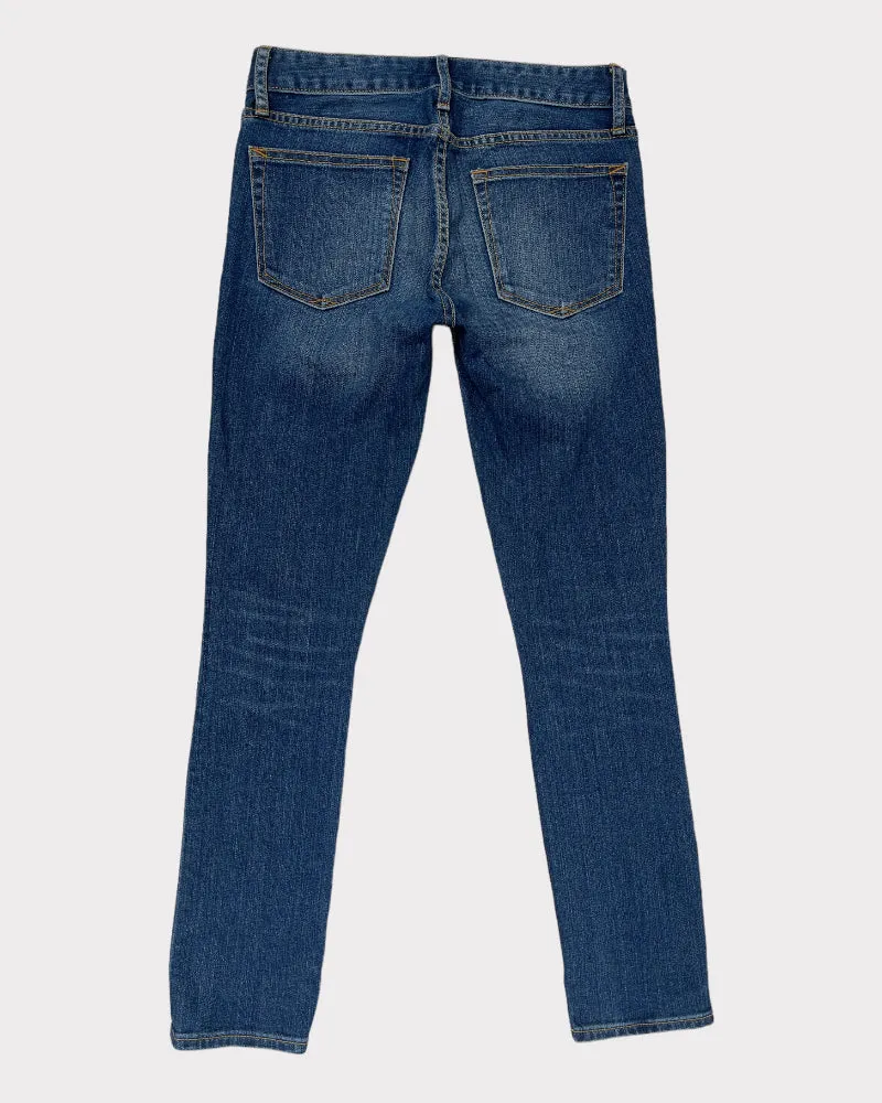 Gap Mid-Wash Blue Skinny Jeans (W26)