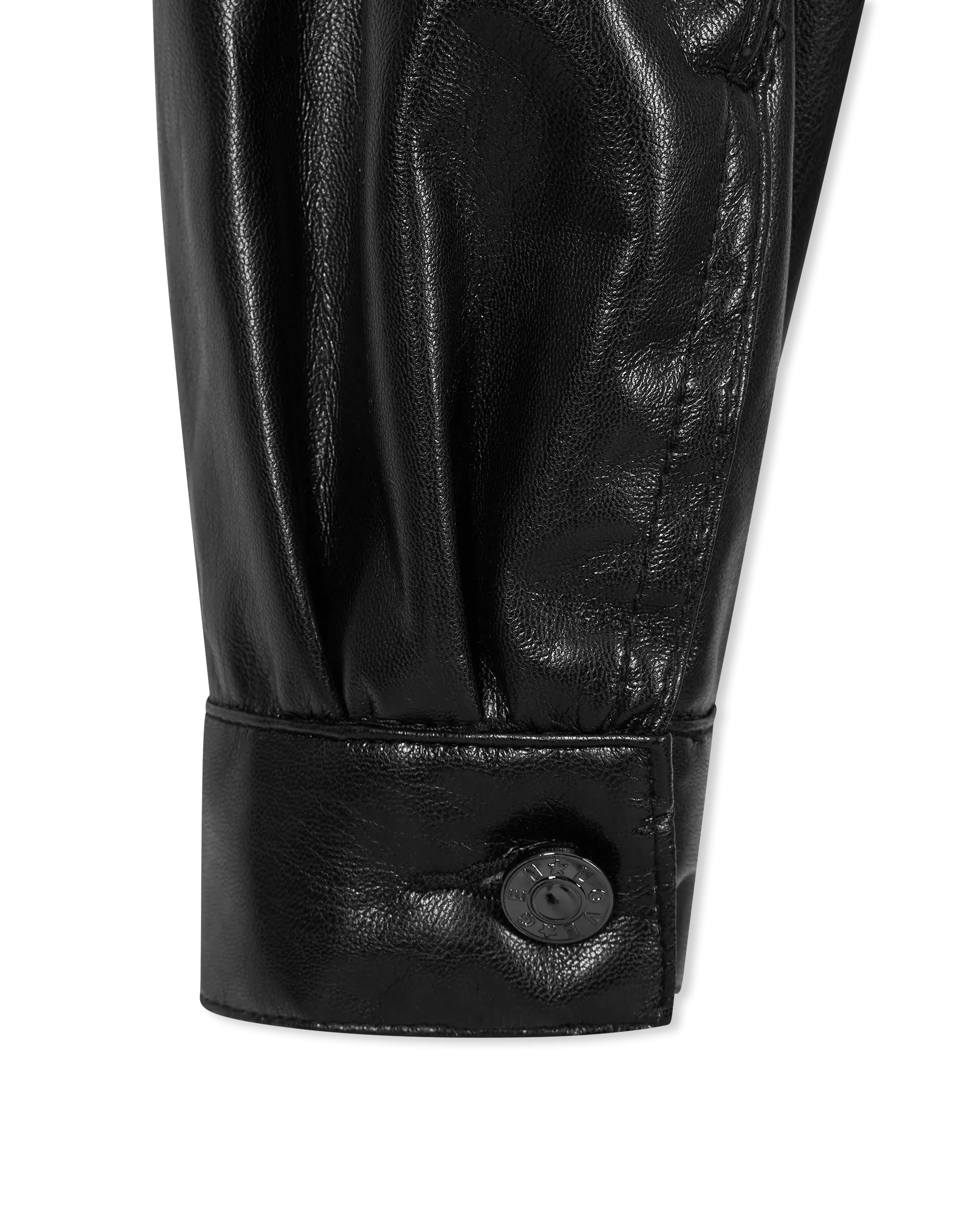 Generation Love Valex Vegan Leather Combo Denim Jacket