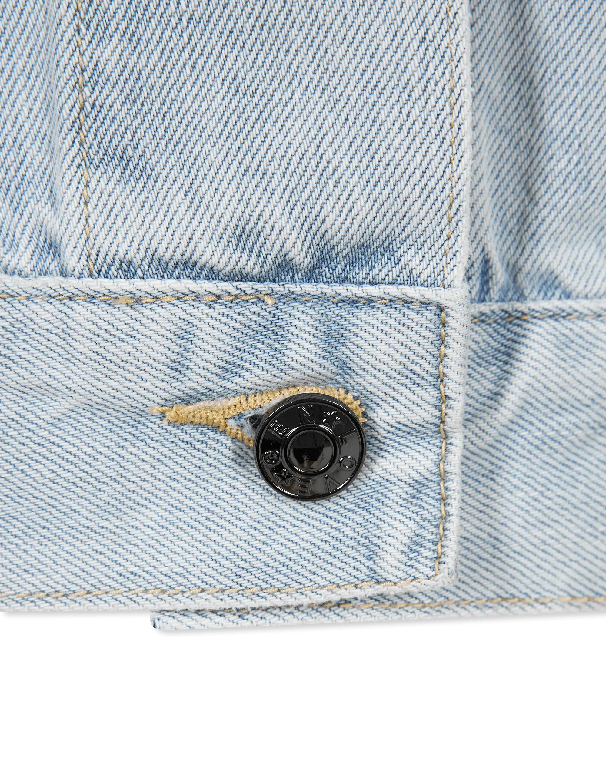 Generation Love Valex Vegan Leather Combo Denim Jacket