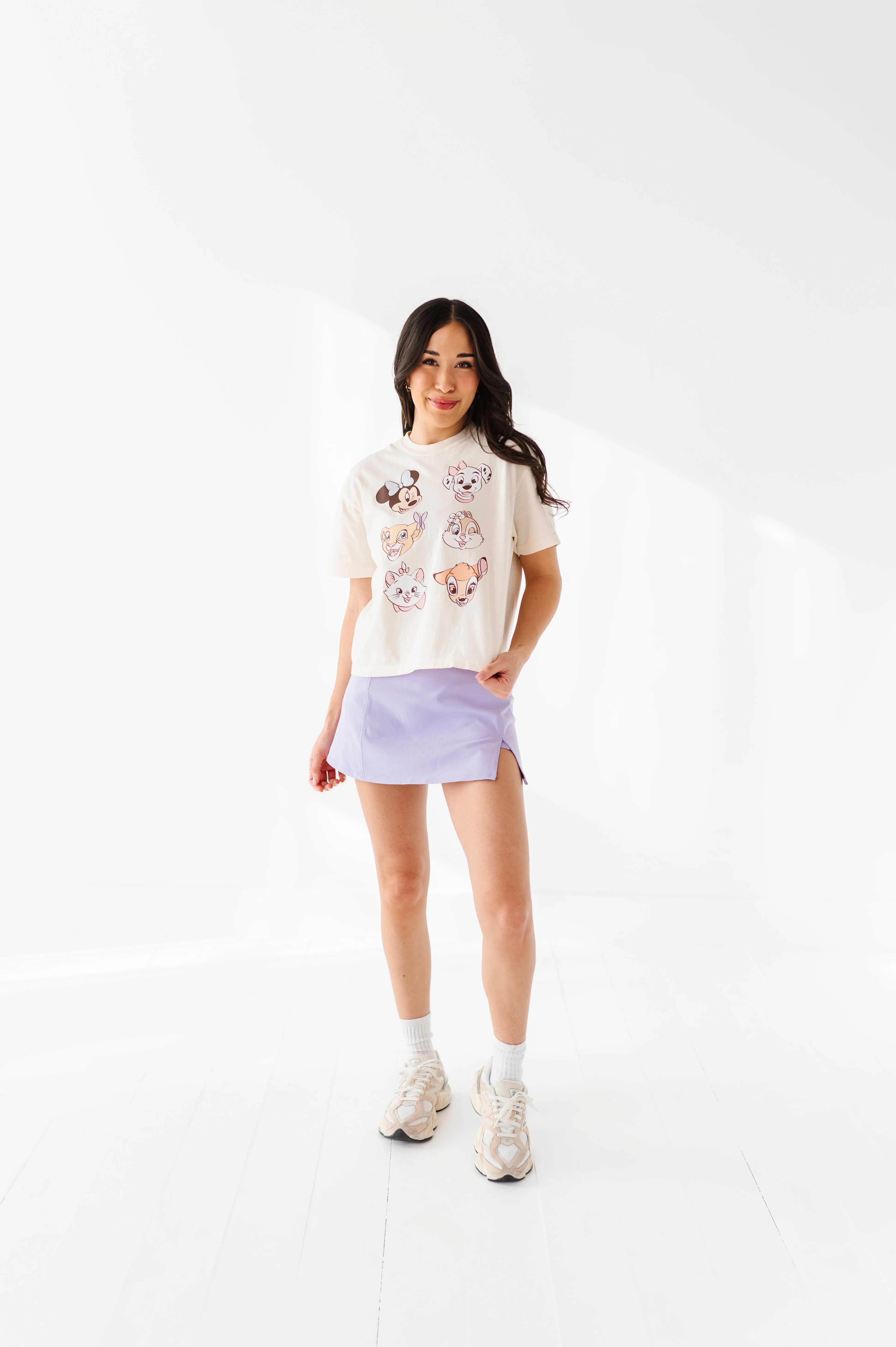 GIRL GANG CROPPED | CREAM ADULT TEE (*SHIPS MID-MARCH*)