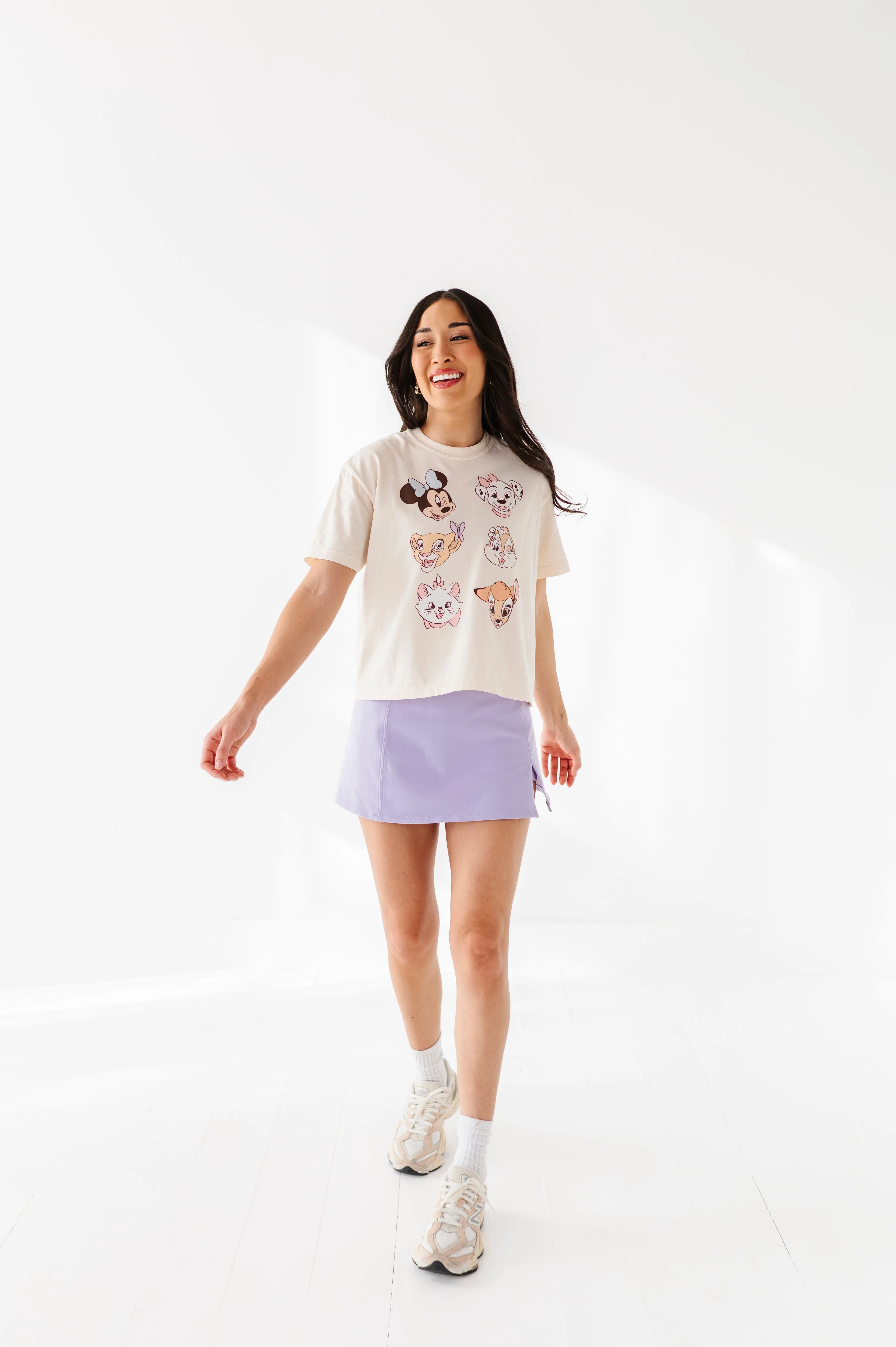 GIRL GANG CROPPED | CREAM ADULT TEE (*SHIPS MID-MARCH*)