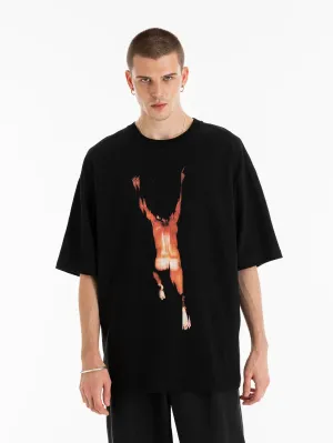 Gojo Baskılı Oversize T-Shirt