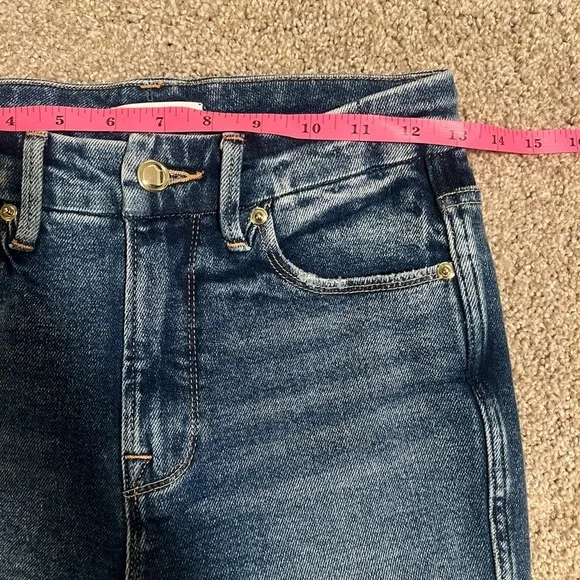 Good American Good Curve Distressed Jeans Size 26