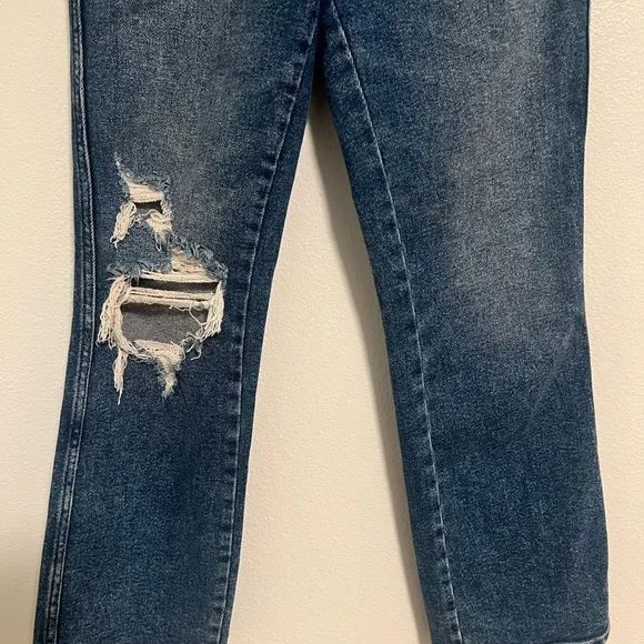 Good American Good Curve Distressed Jeans Size 26