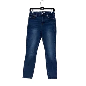 Good American Womens Skinny Fit Jeans Size 6/28 Dark Wash Denim #6863