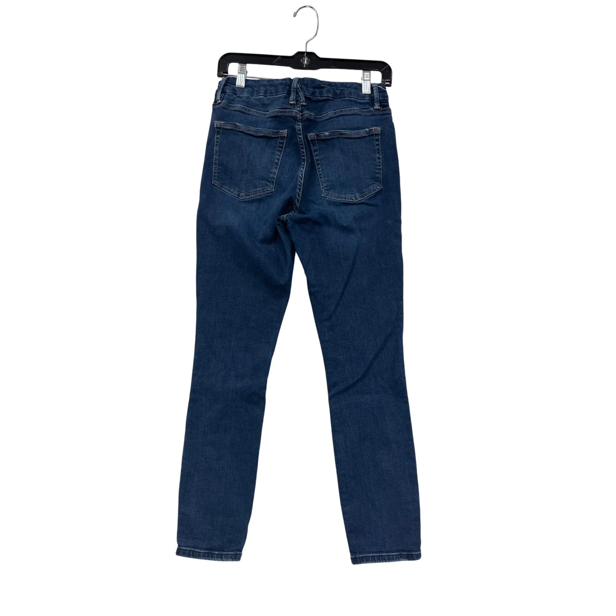 Good American Womens Skinny Fit Jeans Size 6/28 Dark Wash Denim #6863