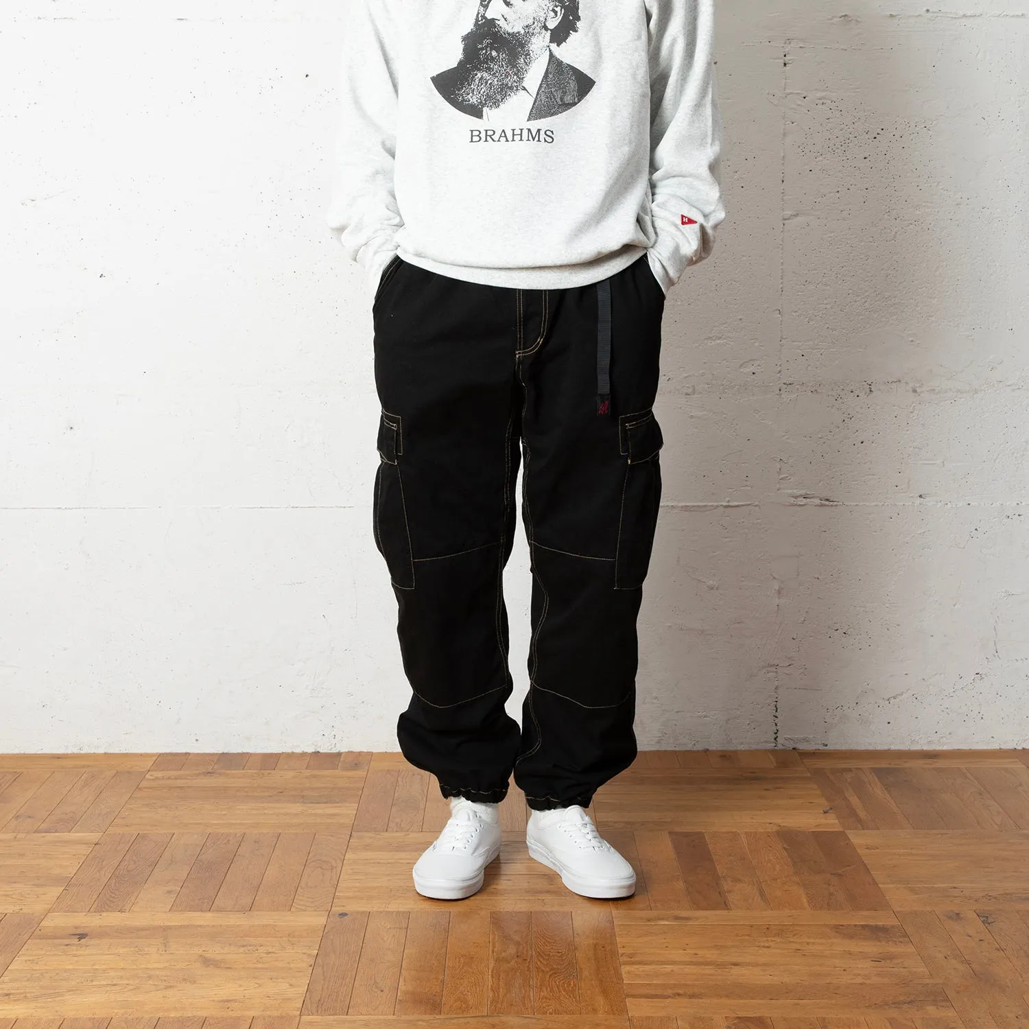 Gramicci× 山勝染工 | グラミチ×ヤマカツセンコウ　 名古屋黒紋付染 CARGO PANT