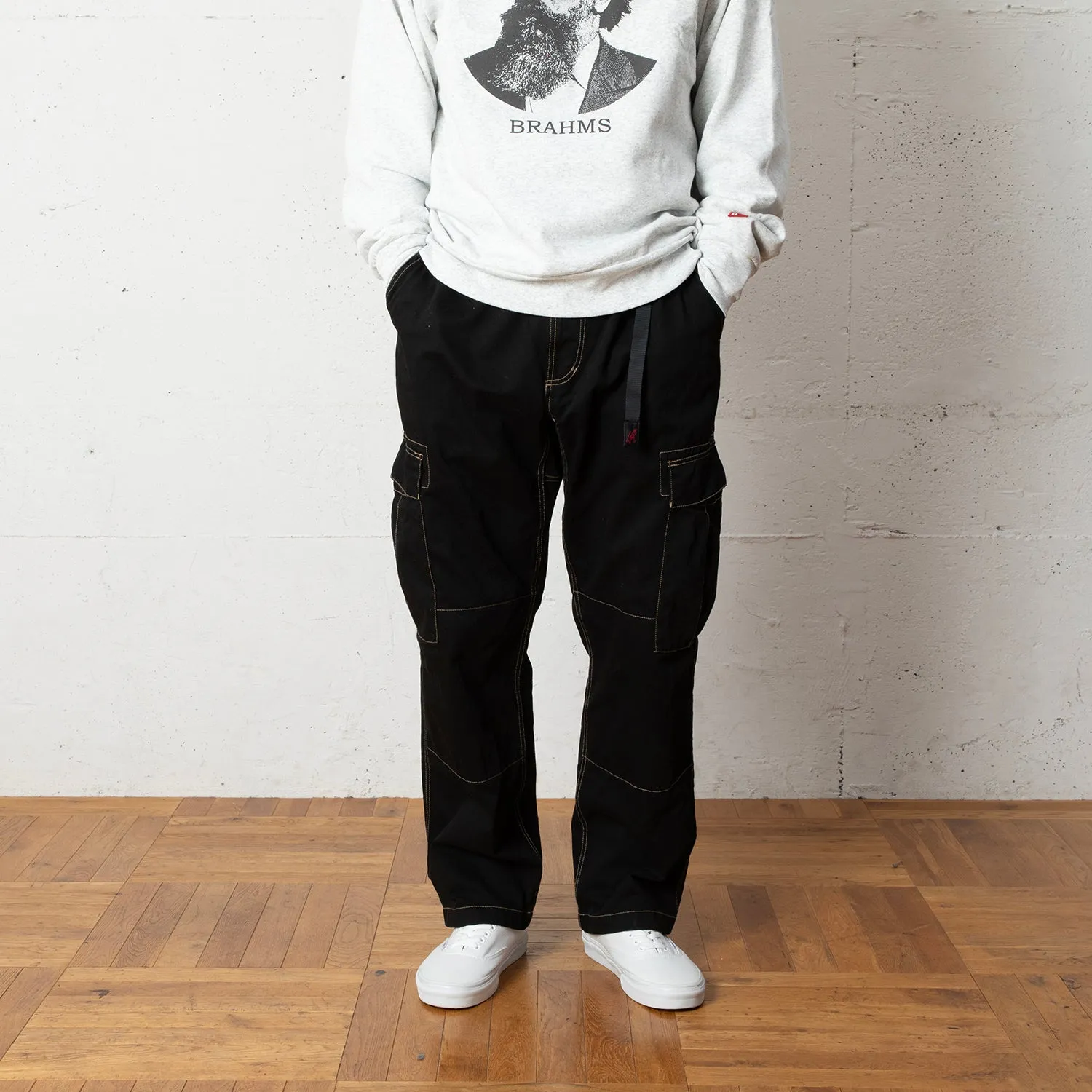 Gramicci× 山勝染工 | グラミチ×ヤマカツセンコウ　 名古屋黒紋付染 CARGO PANT