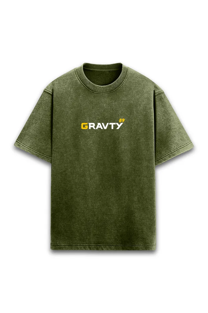 GRAVTY- Make Today Amazing - Acid Wash T-shirt