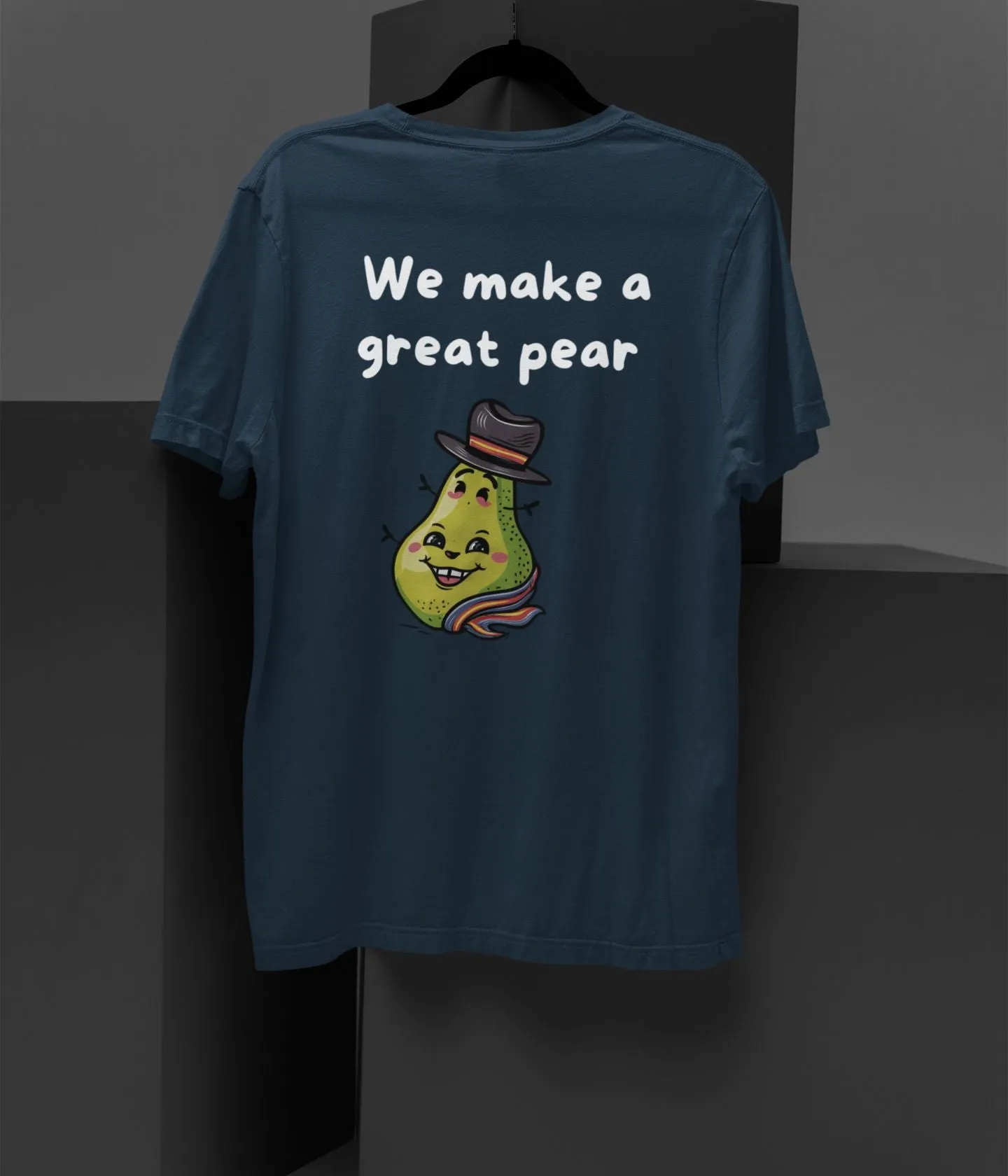 Great Pear - Unisex Oversized Classic T-Shirt- Dark