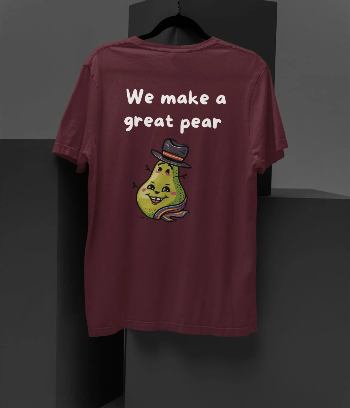 Great Pear - Unisex Oversized Classic T-Shirt- Dark