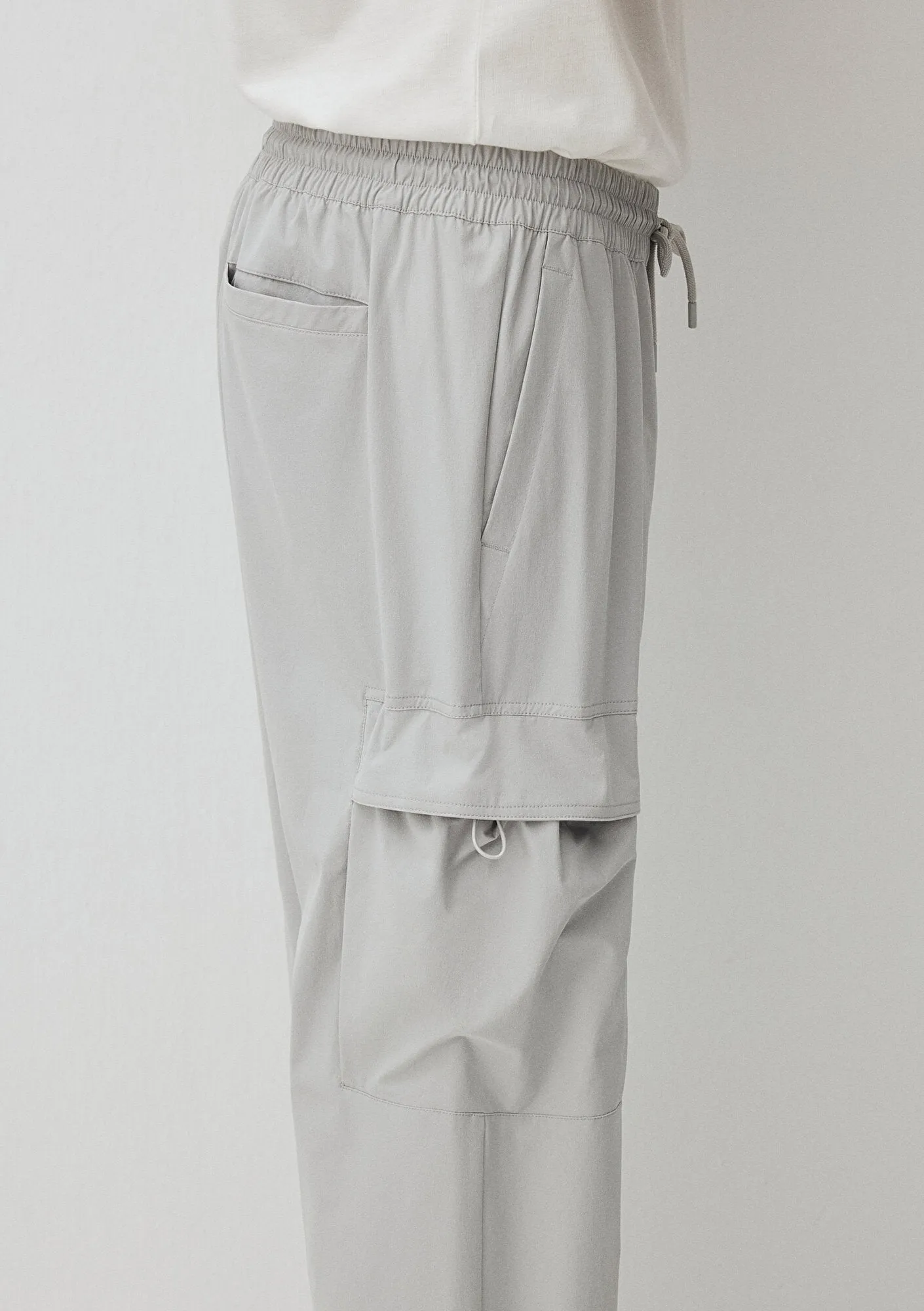 Grey Cargo Pants