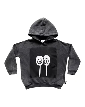Grey Graphic Hoodie