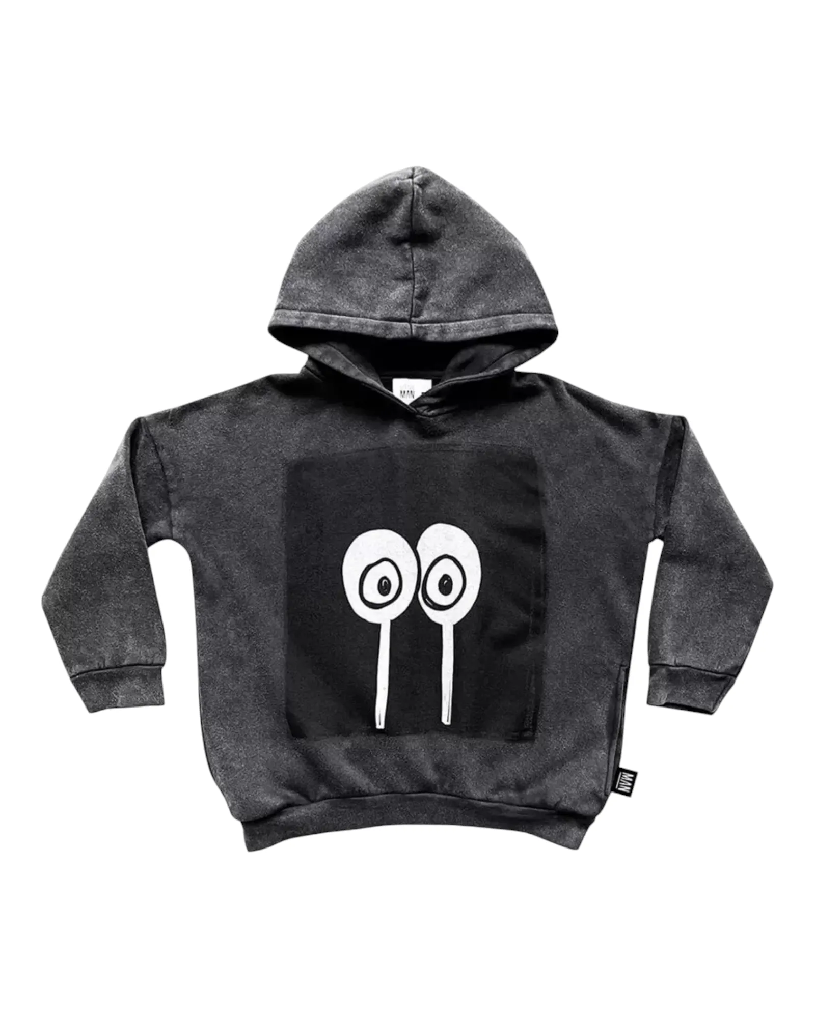 Grey Graphic Hoodie