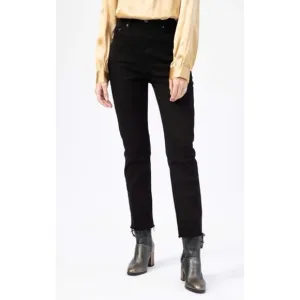 Grlfrnd Denim Reed High Waist Skinny Jeans in Black Magic Woman 28