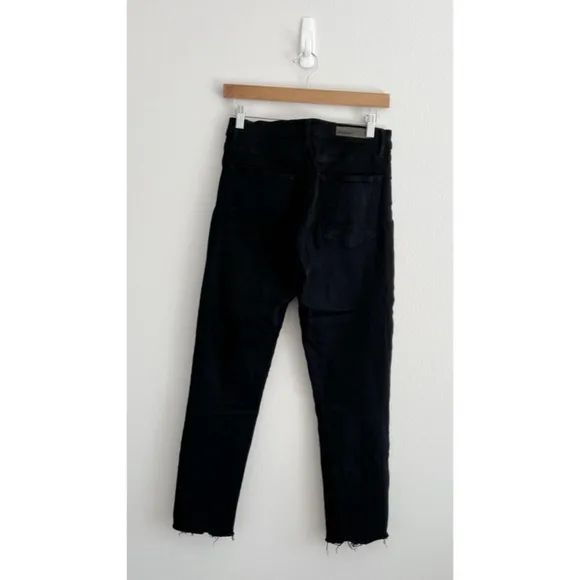Grlfrnd Denim Reed High Waist Skinny Jeans in Black Magic Woman 28