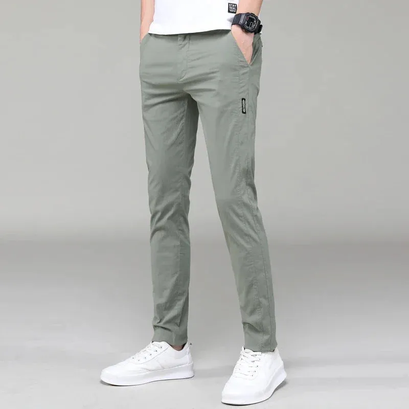 GrünGarde Herren Leichte Sommer Baumwollhose