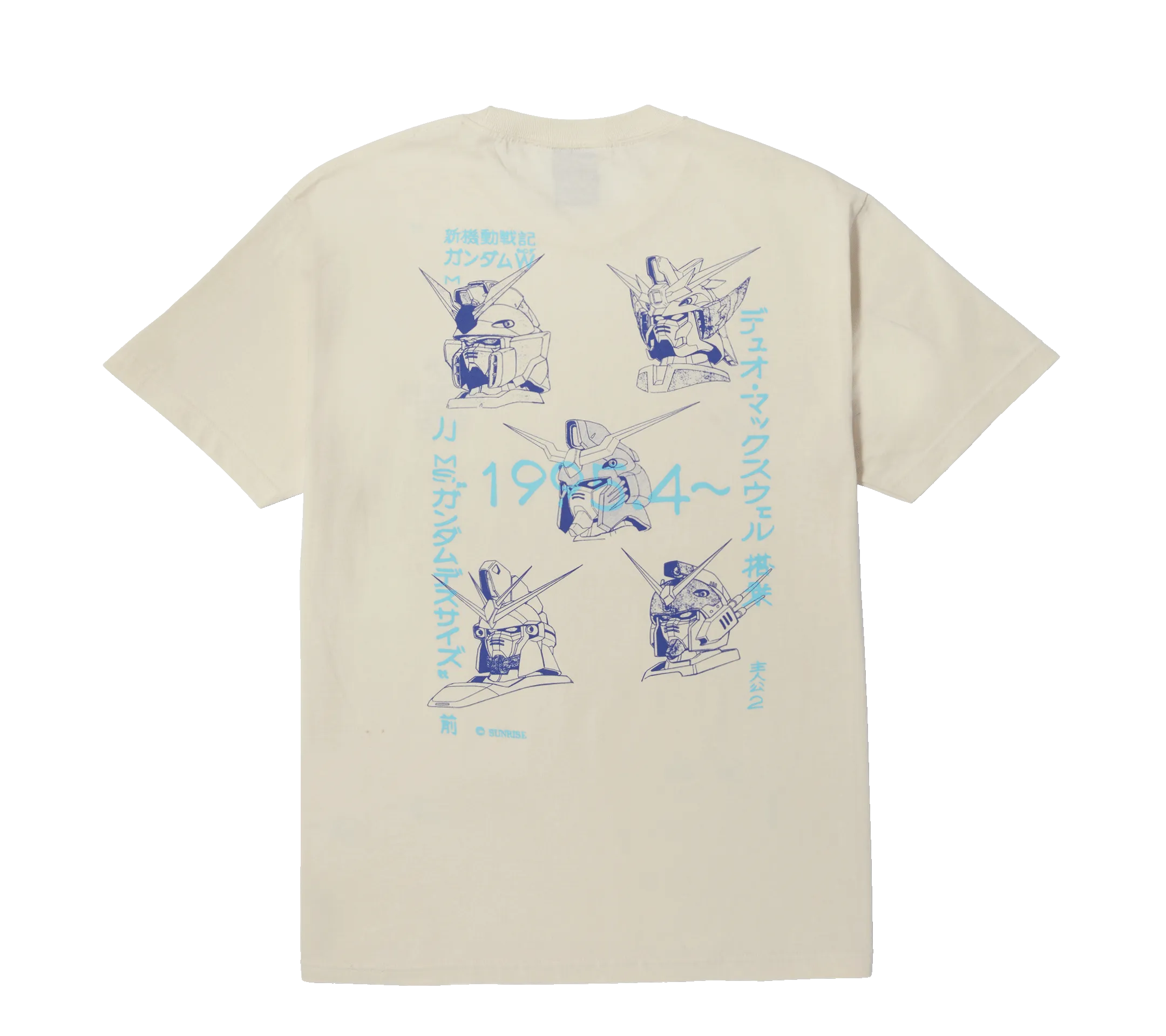 Gundam Wing x HUF Wing Heads T-Shirt