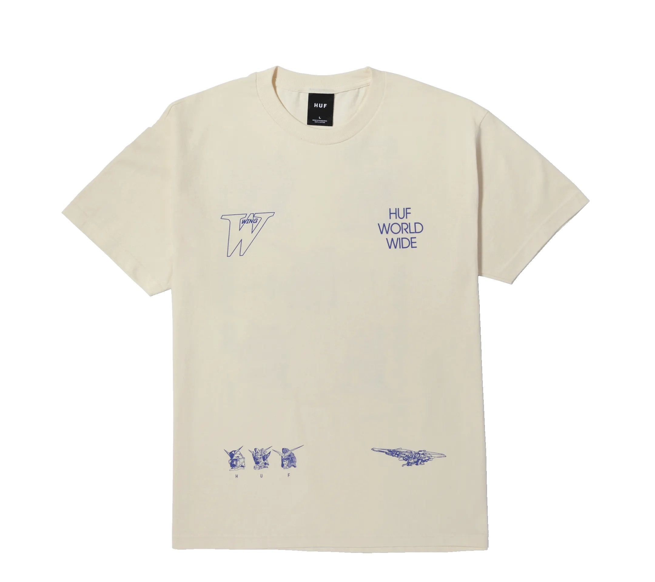 Gundam Wing x HUF Wing Heads T-Shirt