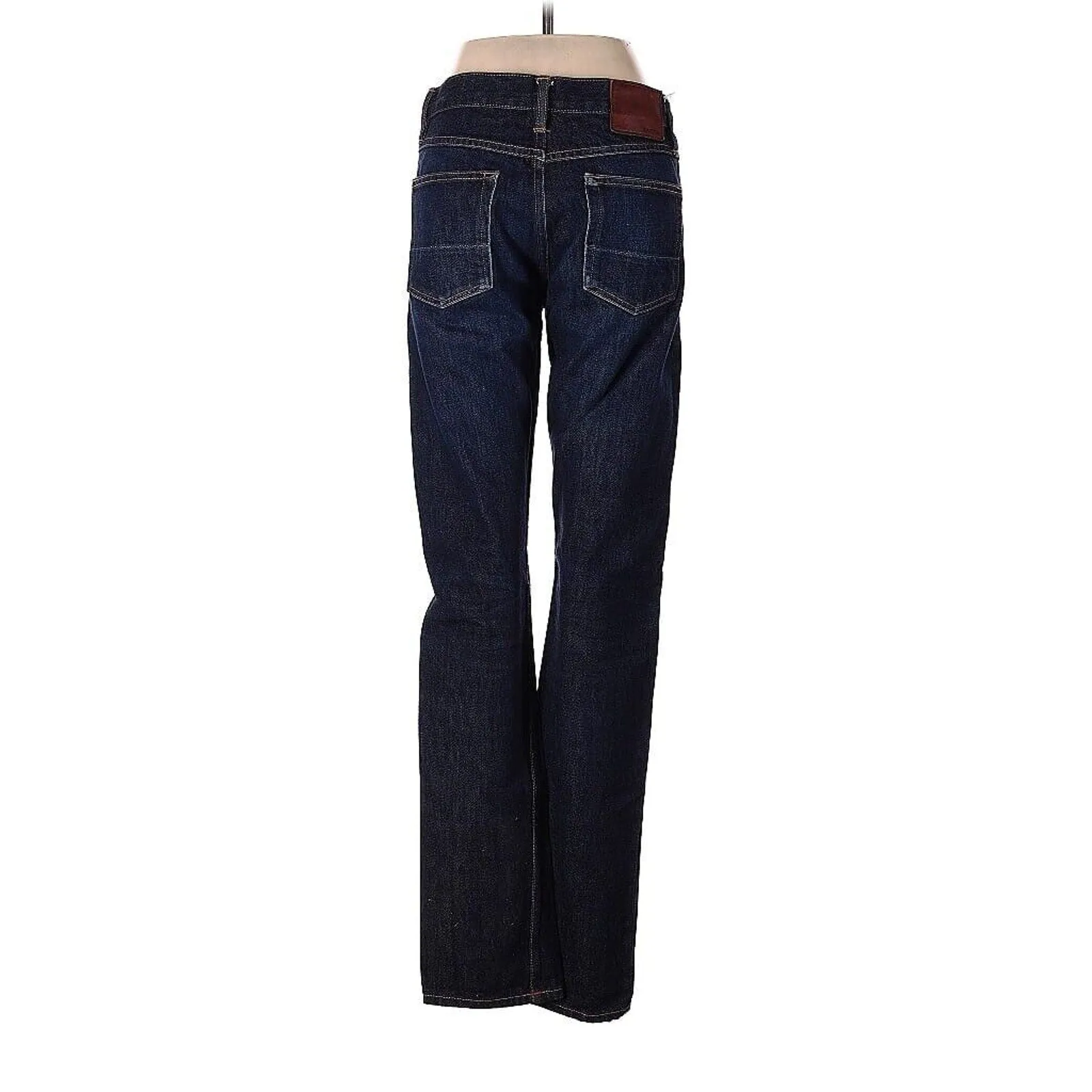 Gustin Men’s Selvedge Jeans Blue Raw Denim Slim Straight – USA 31 X 33