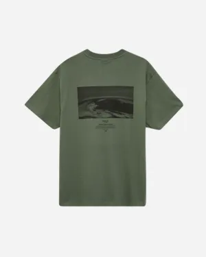 Halo Logo Photo Graphic T-Shirt - Agave Green