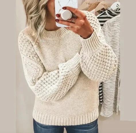 Hartleen | Geatrickter pullover