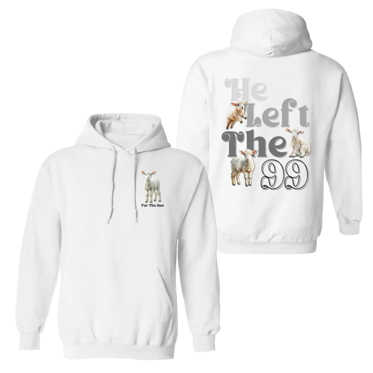 He Left The 99 | Pullover Hoodie