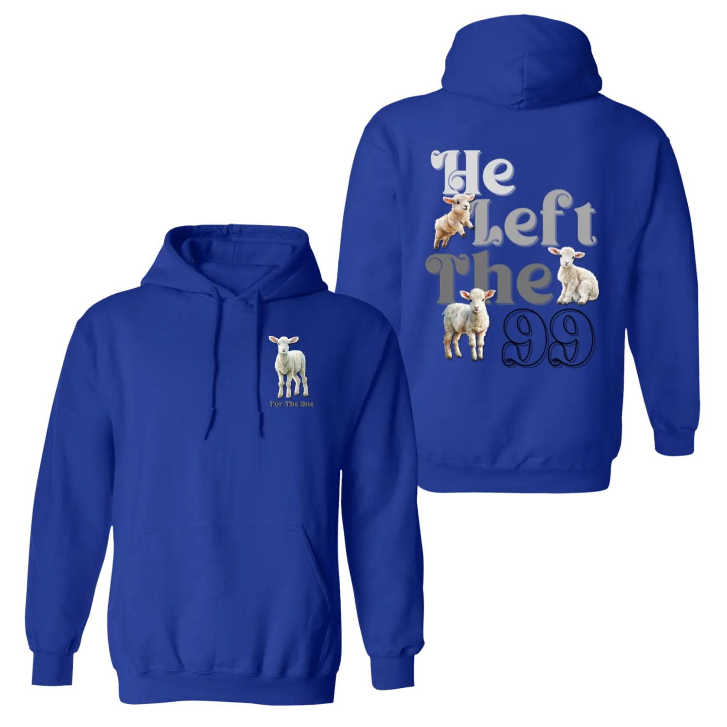 He Left The 99 | Pullover Hoodie