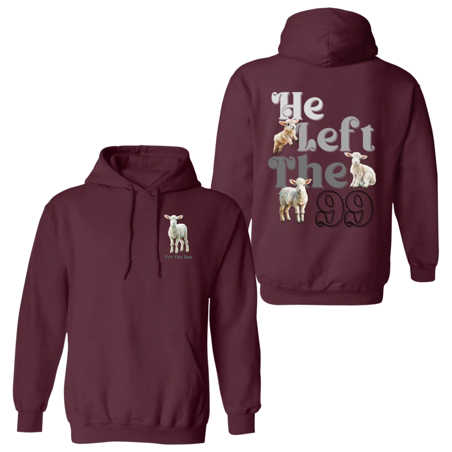 He Left The 99 | Pullover Hoodie