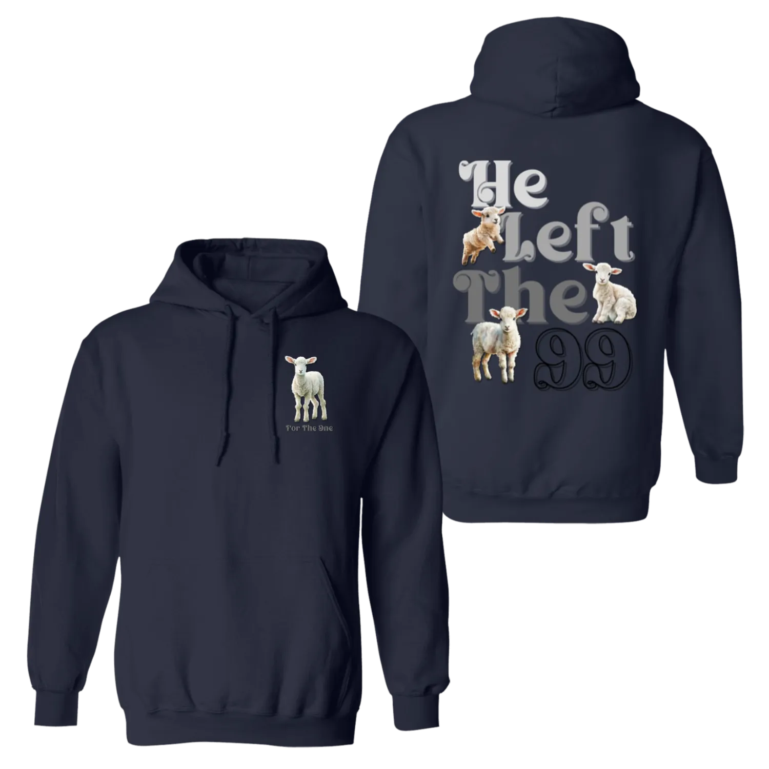 He Left The 99 | Pullover Hoodie
