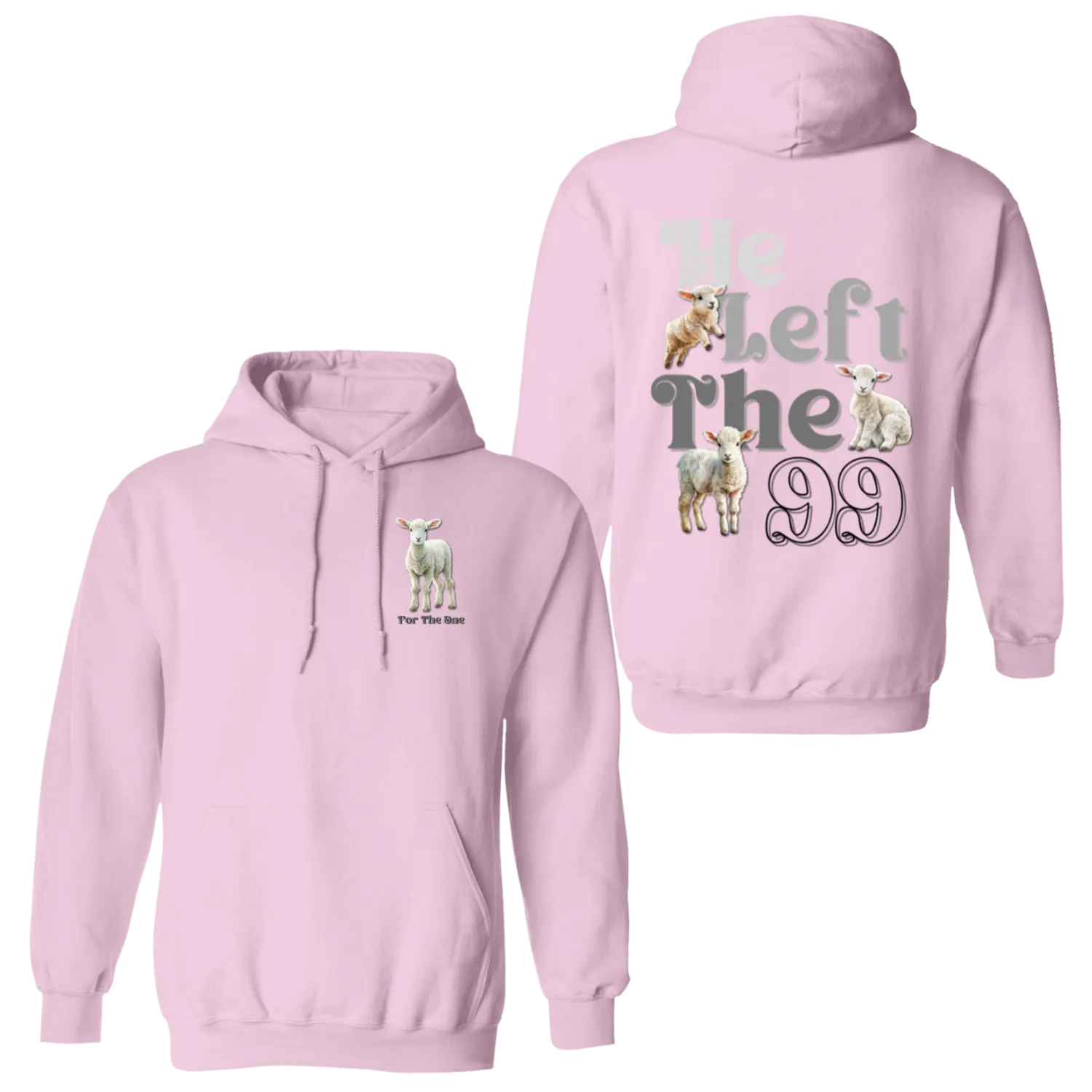 He Left The 99 | Pullover Hoodie