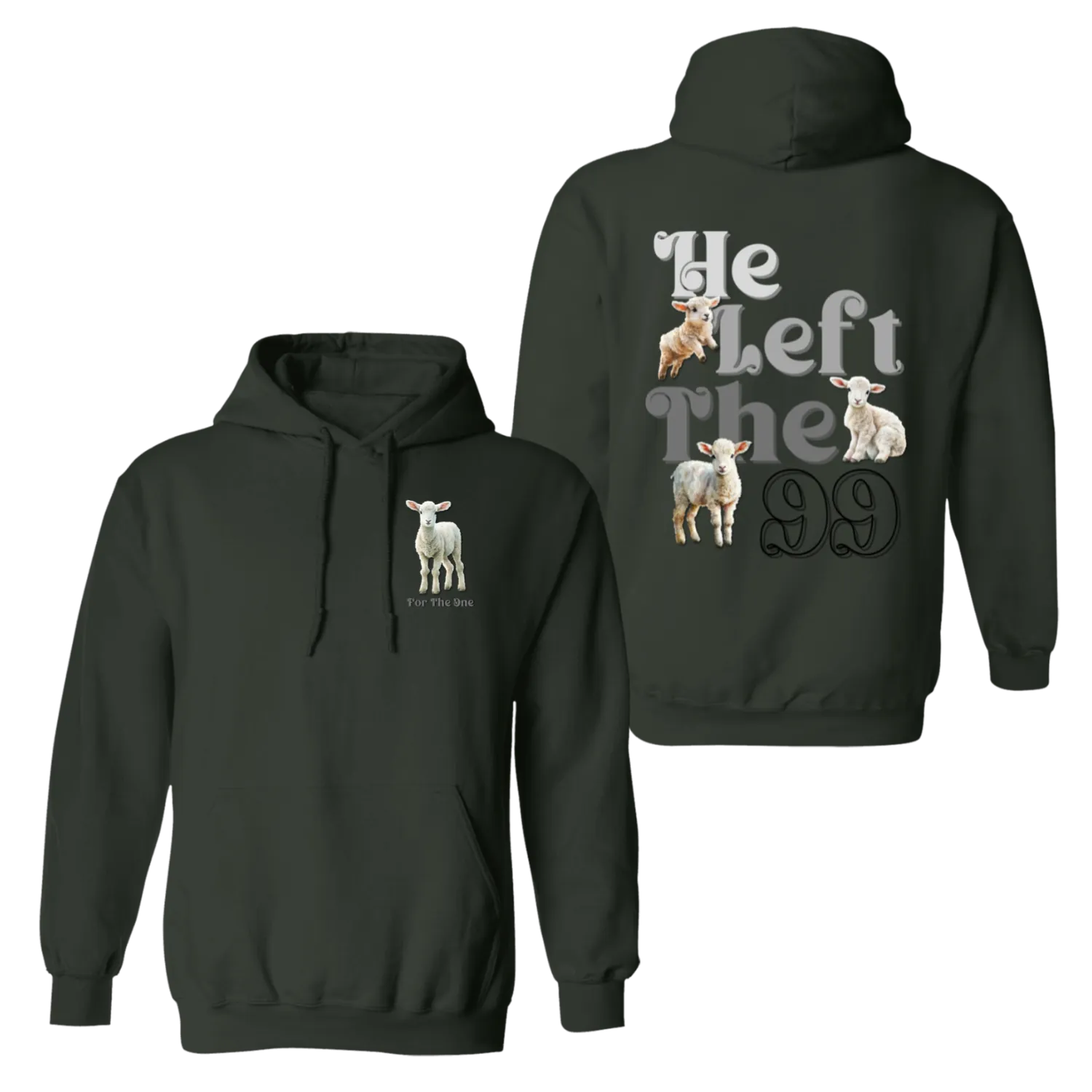 He Left The 99 | Pullover Hoodie